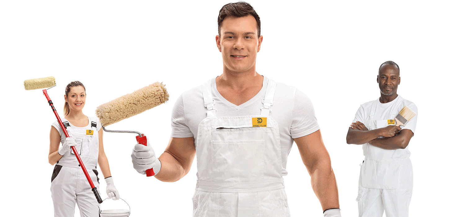 Paint Club Team members Paint Club Painter Services Paint Club Painter Team