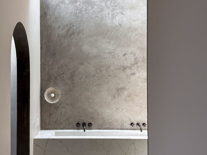 Lime Plaster Finish Shower