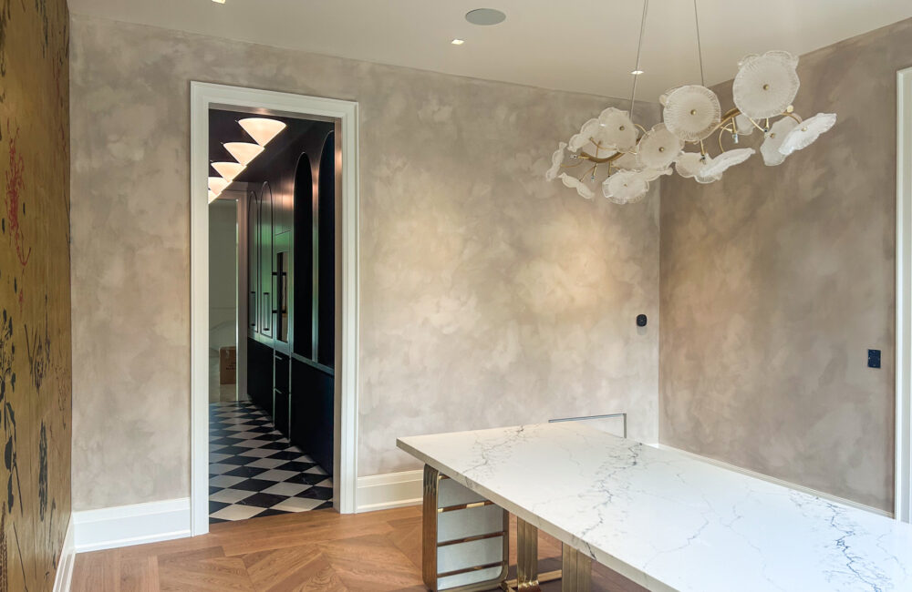 Limewash Application